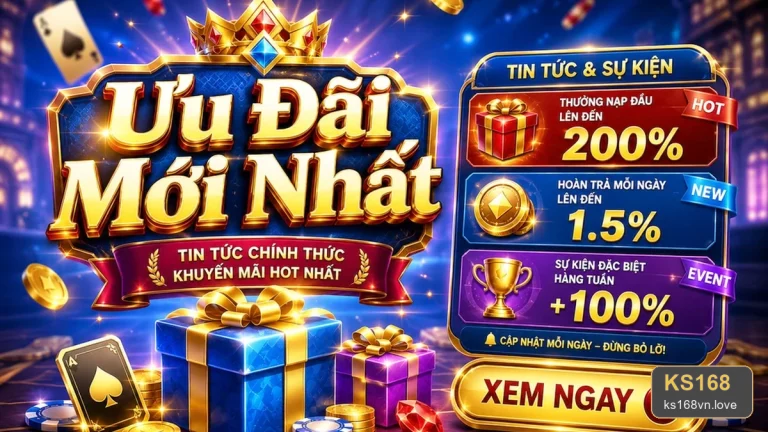 KS168VNLOVE 01 Khuyến Mãi Góc Quan Sát — Đọc Điều Kiện Trước Khi Nhận
