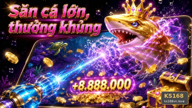 Nổ Hũ KS168 Tại ks168vn.love: Đọc Chi Tiết Giao Diện Bắn Cá Săn Thưởng, So Sánh Nhịp Chơi Nhanh Chậm Và Kiểm Soát Thời Gian